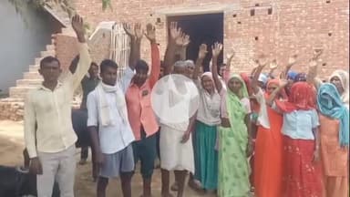 हसनपुर: गंगेश्वर गांव आदमपुर में रास्ता न बनने से ग्रामीण परेशान, ग्राम प्रधान पर लगाए गंभीर आरोप, किया प्रदर्शन #jansamasya