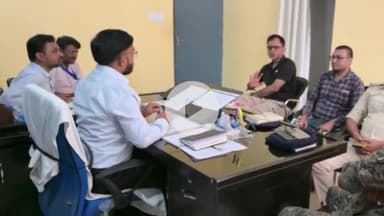 बलियापुर: बलियापुर पुलिस ने अंचल स्तरीय माइनिंग टास्क फोर्स की एक बैठक की