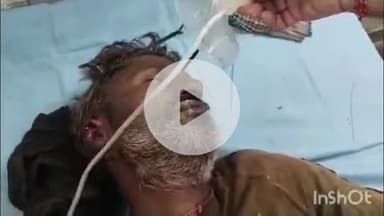 बारां: अंबेडकर सर्किल के पास एक अज्ञात युवक लावारिस हालत में मिला, जिला अस्पताल में भर्ती कराया गया