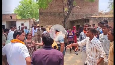 मंझनपुर: बाबा का पूरा में तालाब की जमीन से कब्जा हटाने पहुंची टीम से भिड़े ग्रामीण, घंटों हंगामा, दो मकान ढहाए