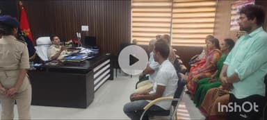 बेगूसराय: कार्यालय कक्ष में डीआईजी ने लगाया जनता दरबार, 16 फरियादियों की सुनी फरियाद