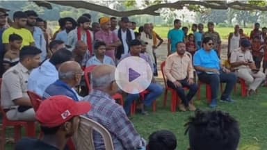 कहरा: गोदाराम गांव में चारागाह व कब्रिस्तान की जमीन को लेकर चले रहे विवाद को लेकर एसडीओ पहुंचे