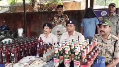 तोपचांची: हरिहरपुर पुलिस ने छापेमारी कर नकली अंग्रेजी शराब फैक्ट्री का भंडाफोड़ किया, एक गिरफ्तार