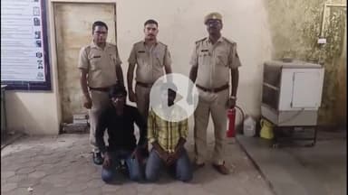 लाडपुरा: कोटा के जवाहर नगर पुलिस ने अवैध चाकू और शराब के साथ दो आरोपियों को किया गिरफ्तार