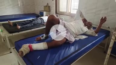 बीना: डबल फाटक के पास तेज रफ्तार ऑटो पलटने से 8 लोग घायल, हड्डी की दवा लेने राजस्थान से आए थे