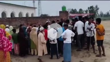 धनौरा: गजरौला के गांव शाहपुर में पकड़ा गया चोर, धुनाई कर पुलिस को सौंपा