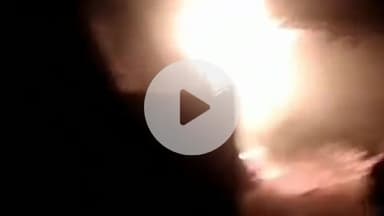 पचपदरा: पचपदरा कस्बे में देर रात एक टेंट हाउस में लगी भीषण आग, मौके पर पहुंची दमकल की गाड़ी