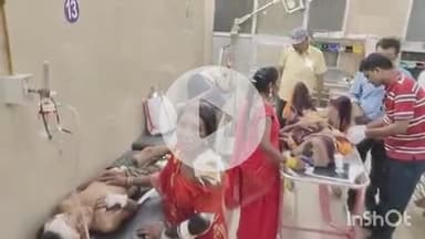 बहराइच: भरिया मोड़ के पास अनियंत्रित होकर पलटा सवारियों से भरा टेम्पो, हादसे में 3 लोग हुए घायल