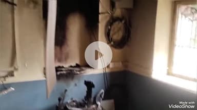 जालौर: जालौर में नगर परिषद में शॉर्ट सर्किट से लगी आग, पंखा और कुर्सी जलकर हुए राख