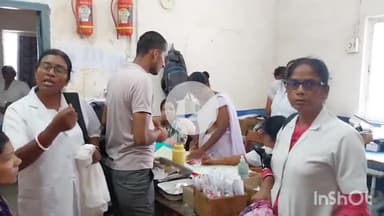 नवादा: सदर अस्पताल के इमरजेंसी वार्ड में कैदी लेकर पहुंचे पुलिस कर्मी ने महिला स्वास्थ्य कर्मी के साथ की गाली-गलौज