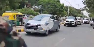 पटना ग्रामीण: बिहार के पूर्व मुख्यमंत्री लालू प्रसाद यादव, राबड़ी देवी और नेता प्रतिपक्ष तेजस्वी यादव राजद कार्यालय पहुंचे