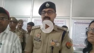 खबर औरैया से से अमर उजाला फाउंडेशन के द्वारा किया गया रक्तदान शिविर का आयोजन जानकारी देते पुलिस अधीक्षक अभिजीत आर शंकर