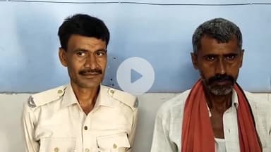 ताजपुर: कस्बे आहर गांव से स्कूल में हुए झगड़े के मामले में पुलिस ने एक व्यक्ति को वारंट पर किया गिरफ्तार