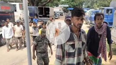 रातू: रांची: रातु थाना क्षेत्र से ग्रामीण एसपी रांची की टीम ने 4 वारंटी को किया गिरफ्तार