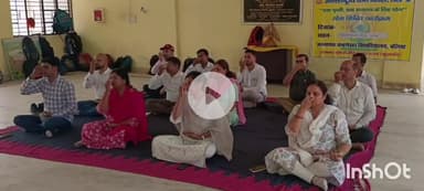 बलिया: बसंतपुर स्थित जननायक चन्द्रशेखर विश्वविद्यालय में मौन एवं ध्यान सत्र का आयोजन हुआ