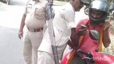 बखरी: बखरी थाना क्षेत्र में सघन वाहन चेकिंग अभियान, वसूला गया जुर्माना