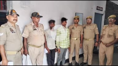 मिर्ज़ापुर: थाना जिगना पुलिस ने मोटरसाइकिल चोरी और बिक्री करने वाले दो अंतर्जनपदीय चोरों को गिरफ्तार किया, दो मोटरसाइकिल बरामद