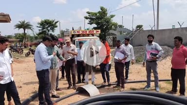 कोडरमा: भारत सरकार के शिक्षा विभाग के संयुक्त सचिव ने जल जीवन मिशन के तहत योजनाओं का अवलोकन किया