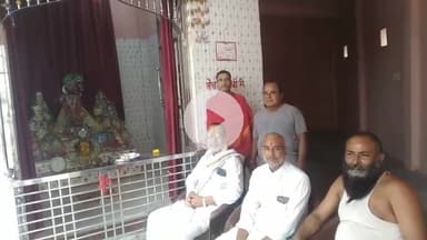 पोरसा: पितृ दिवस पर भगवान गोवर्धन गिर्राजी महाराज मंदिर में कार्यशाला का आयोजन