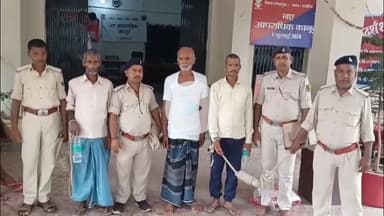 बरबीघा: बरबीघा थाना पुलिस ने तीन वारंटियों को किया गिरफ्तार, भेजा जेल