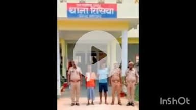 नानपारा: रिसिया पुलिस ने शांति भंग के मामले में दो वारंटियों को किया गिरफ्तार