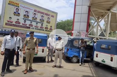 ग्वालियर गिर्द: लश्कर क्षेत्र में नियमों का उल्लंघन करने वाले ई-रिक्शा संचालकों के खिलाफ कार्रवाई
