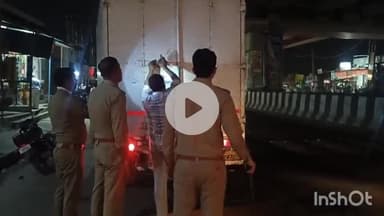 बागपत: एसपी सूरज कुमार राय के निर्देशन में बॉर्डर चौकिया पर शराब तस्करी के खिलाफ चलाया गया संघ चेकिंग अभियान