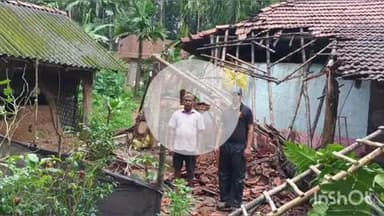 ಶಿರಸಿ: ಮಳೆಯಿಂದ ಗೋಸಾವಿ ಗಲ್ಲಿ ಸೇರಿದಂತೆ ವಿವಿಧೆಡೆ ಮನೆಗಳಿಗೆ ಹಾನಿ