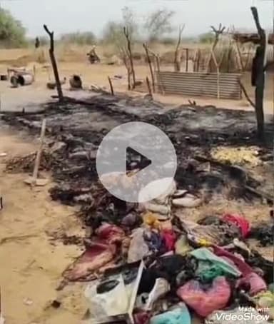 जालौर: जालौर के धुम्बा गोलिया गांव में किसान के छप्पर में लगी आग, सोने-चांदी के जेवरात व सामान जलकर हुआ राख