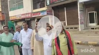 फिरोज़ाबाद: सरकारी बस स्टैंड से व्यापारियों का काफिला अलीगढ़ अधिवेशन के लिए रवाना, अध्यक्ष अंबेश शर्मा के नेतृत्व में उत्साह