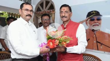 कांके: रातु रोड स्थित आवास पर रांची सांसद संजय सेठ ने सुनी लोगों की समस्या