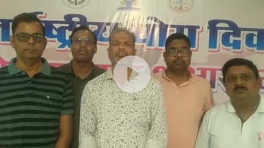 खबर औरैया से गोपाल वाटिका  में योग सप्ताह  का हुआ शुभारंभ जानकारी देते एक विचित्र पहल संस्था संस्थापक आनंदनाथ गुप्ता