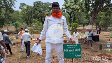कुरवाई: पंचमढ़ी में आयोजित शिविर में शामिल हुए कुरवाई विधायक, एक पेड़ माँ के नाम लगाया