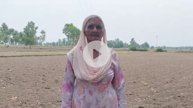 पीलीभीत: गांव चकपुर में विधवा महिला की जमीन पर भतीजे कर रहे हैं कब्जा, विरोध करने पर दी धमकी