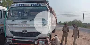 निवाई: दतवास पुलिस ने गश्त के दौरान तन जगसरा से अवैध बजरी से भरे ट्रेलर को किया ज़ब्त