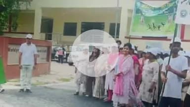 कानपुर: चंद्रशेखर आजाद कृषि एवं प्रौद्योगिकी विश्वविद्यालय में अंतर्राष्ट्रीय योग दिवस के अवसर पर आयोजित हुआ मैराथन