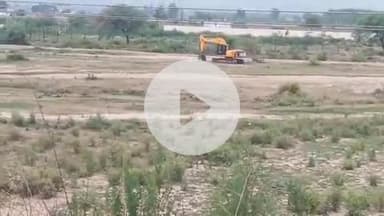 ऊना: संतोषगढ़ में अवैध खनन पर पुलिस ने की कार्रवाई, दो टिप्पर और एक पोकलेन किया ज़ब्त