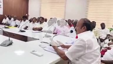 காட்டுமன்னார்கோயில்: 'ஓரணியில் தமிழ்நாடு' கிழக்கு மாவட்டத்தில் திமுக உறுப்பினர் சேர்க்கை இயக்கம் காட்டுமன்னார்கோவிலில் அமைச்சர்  எம்.ஆர்.கே பன்னீர்செல்வம் அறிவிப்பு