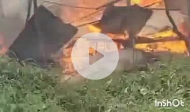 बांका: मिर्जापुर बाजार: दुकान में आग लगने से एक लाख का नुकसान, अंचल प्रशासन को दी सूचना