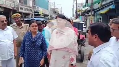 बहेड़ी: बहेड़ी में जलभराव की समस्या को देखते हुए एसडीएम ने नगर का भ्रमण किया, दिए आवश्यक दिशा-निर्देश