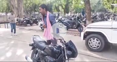 तानसेन: ग्वालियर: एक बाइक पर छह लोग सवार, वीडियो वायरल होने पर पुलिस हरकत में आई