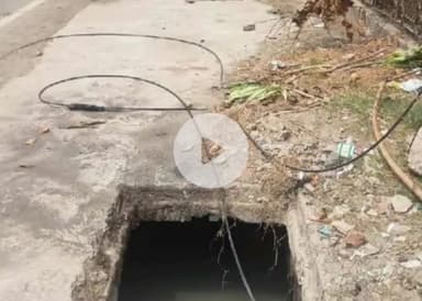 कानपुर: रावतपुर के गीता नगर में खुले मैनहोल में गिरकर एक अधेड़ की हुई मौत