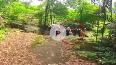 राऊ: सोनम और राजा रघुवंशी का एक और वीडियो हुआ वायरल, शिलॉन्ग की पहाड़ी पर चढ़ते हुए दिखे