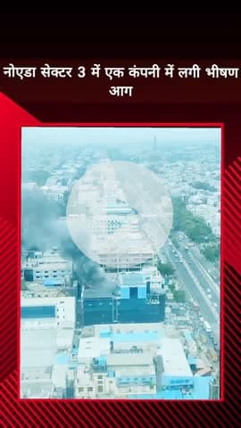 दादरी: सेक्टर 3 स्थित एक कंपनी में लगी भीषण आग