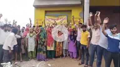 हसनपुर: हसनपुर गांव रामपुर भूड़ में बनी बियर व देशी शराब की दुकान हटवाने की मांग को लेकर लोगों ने किया प्रदर्शन #jansamasya