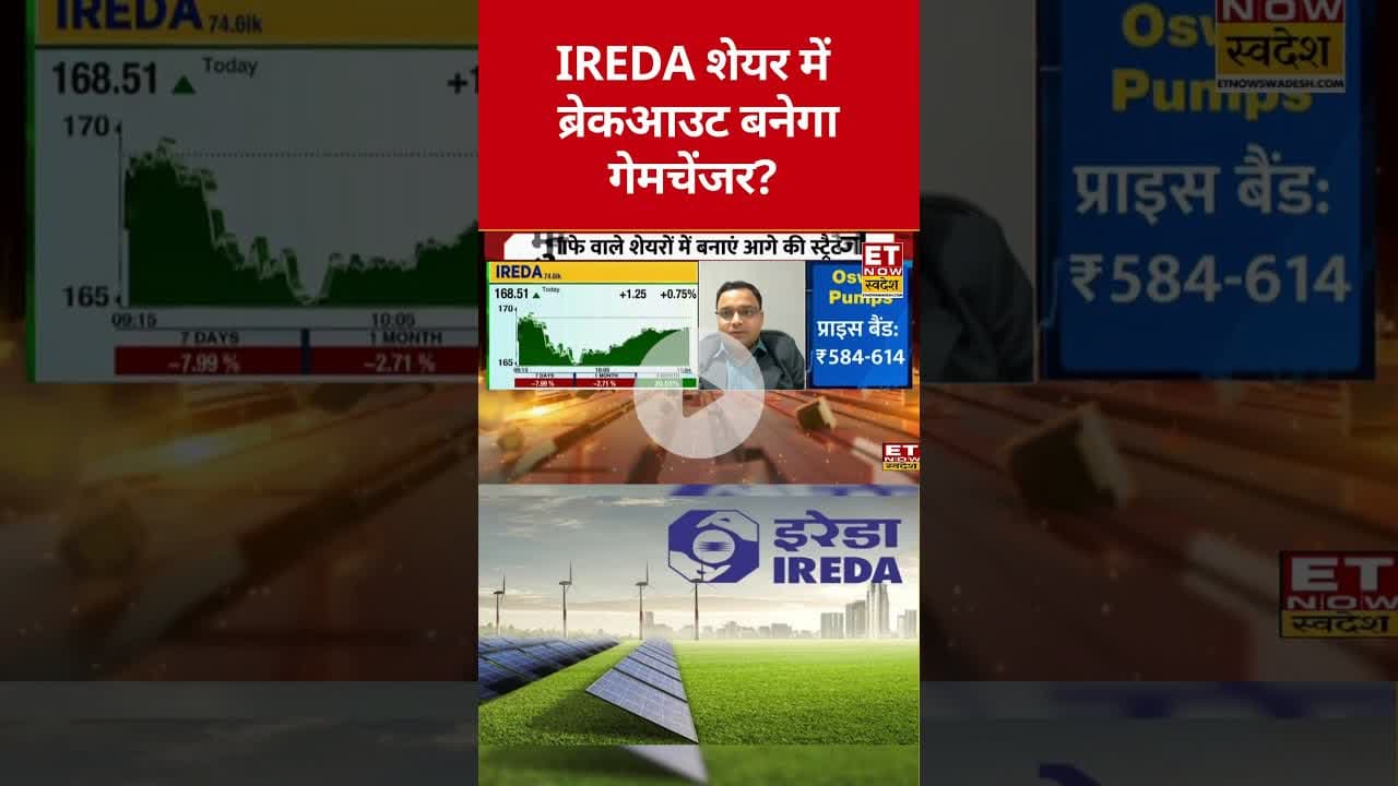 IREDA शेयर में कैसे बनाएं निवेश की स्मार्ट स्ट्रेटेजी? #shorts #ireda #stockmarket #swadesh