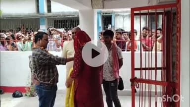शेरघाटी: शेरघाटी कोर्ट परिसर में प्रेमी युगल ने रचाई शादी, मंदिर में सात जन्मों तक साथ निभाने की कसमें खाईं
