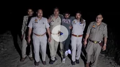 बड़ौत: दाहा-कान्हड़ मार्ग पर मुठभेड़ के बाद ₹25000 का इनामी लुटेरा घायलावस्था में गिरफ्तार, नगदी, बाइक, तमंचा व अन्य सामान बरामद