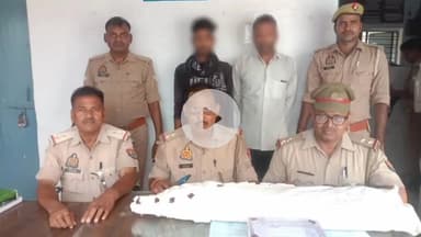 मिर्ज़ापुर: थाना जिगना पुलिस ने दो शातिर चोरों को किया गिरफ्तार, कब्जे से बरामद हुई एक मोटरसाइकिल, एक समरसेबल और एक पंखा