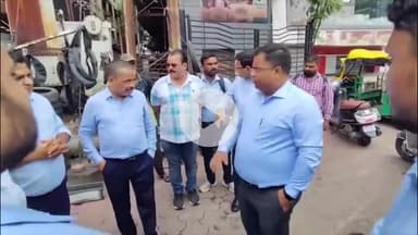 इंदौर: बारिश से पहले निगम की तैयारी: निगमायुक्त ने शहर का दौरा कर जलजमाव वाले स्थानों का किया निरीक्षण